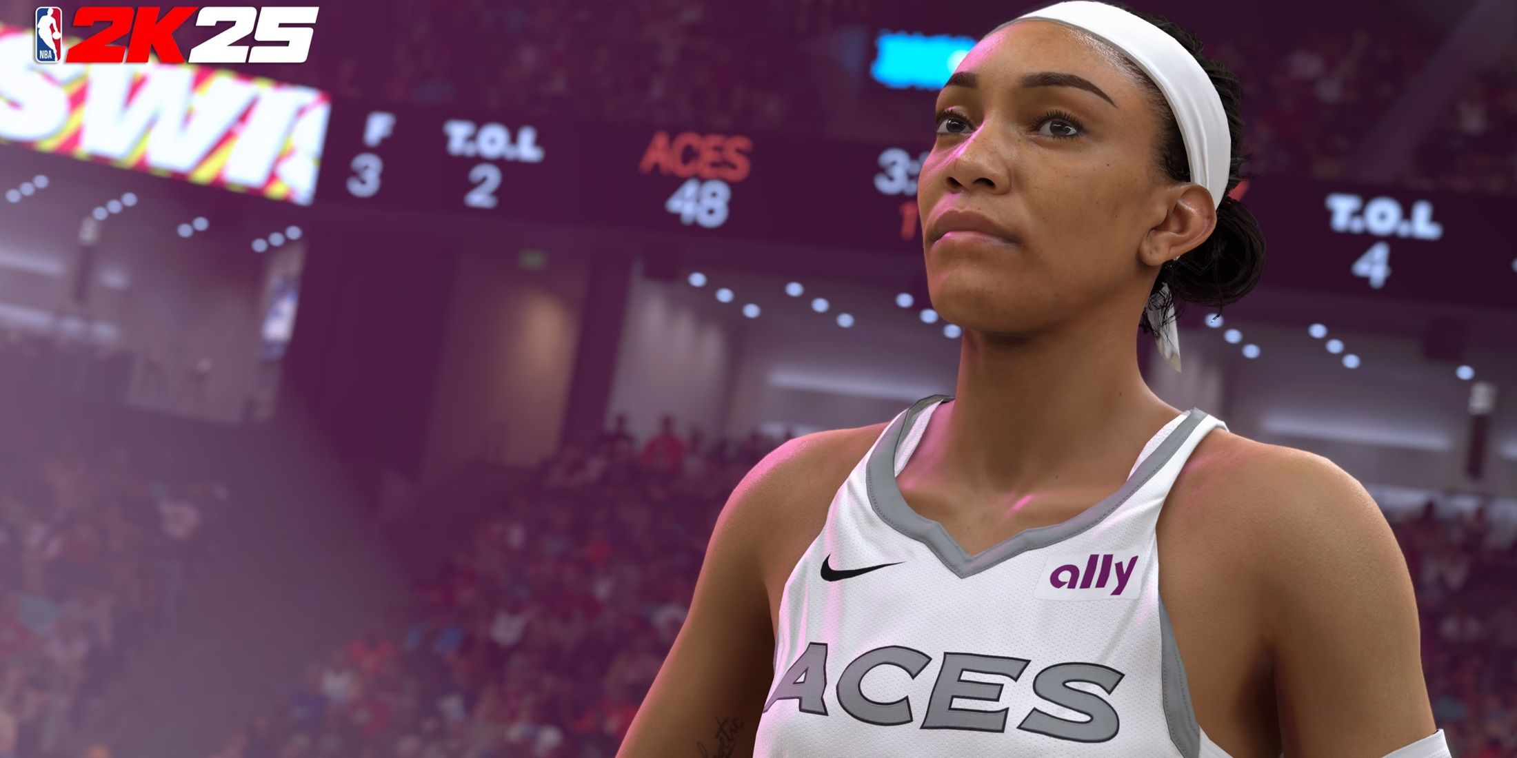 AjaWilson NBA 2K25 WNBA Edition