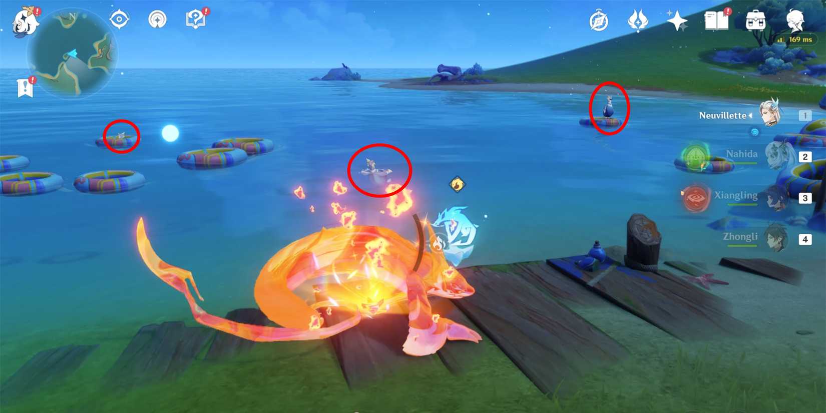 all flowcurrent birds location in genshin impact