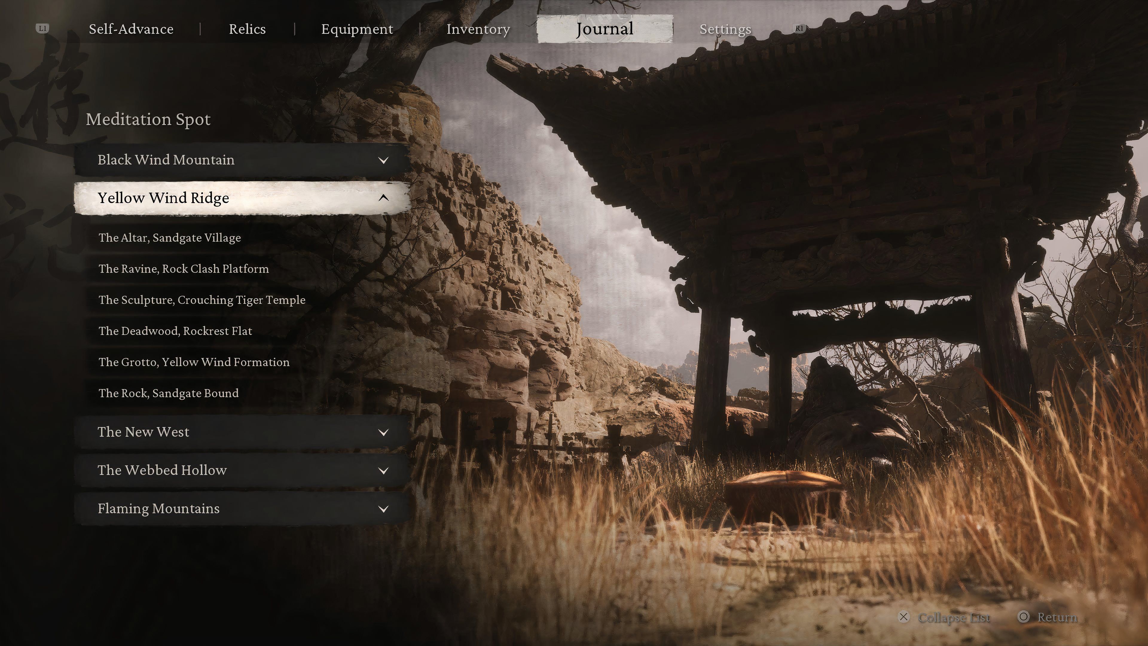 Black Myth: Wukong - All Meditation Spots