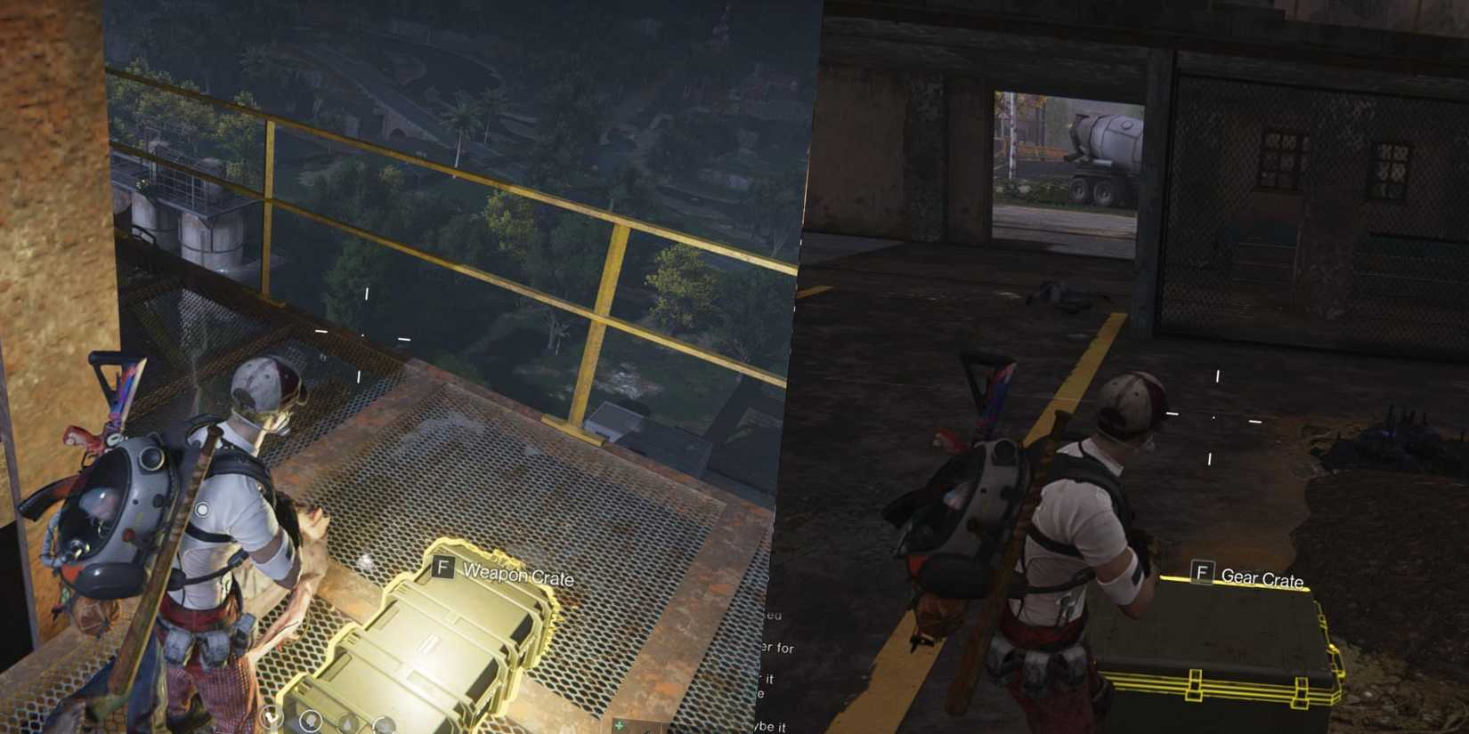 Once Human: Weapon and Gear Crates in Hearst Industries