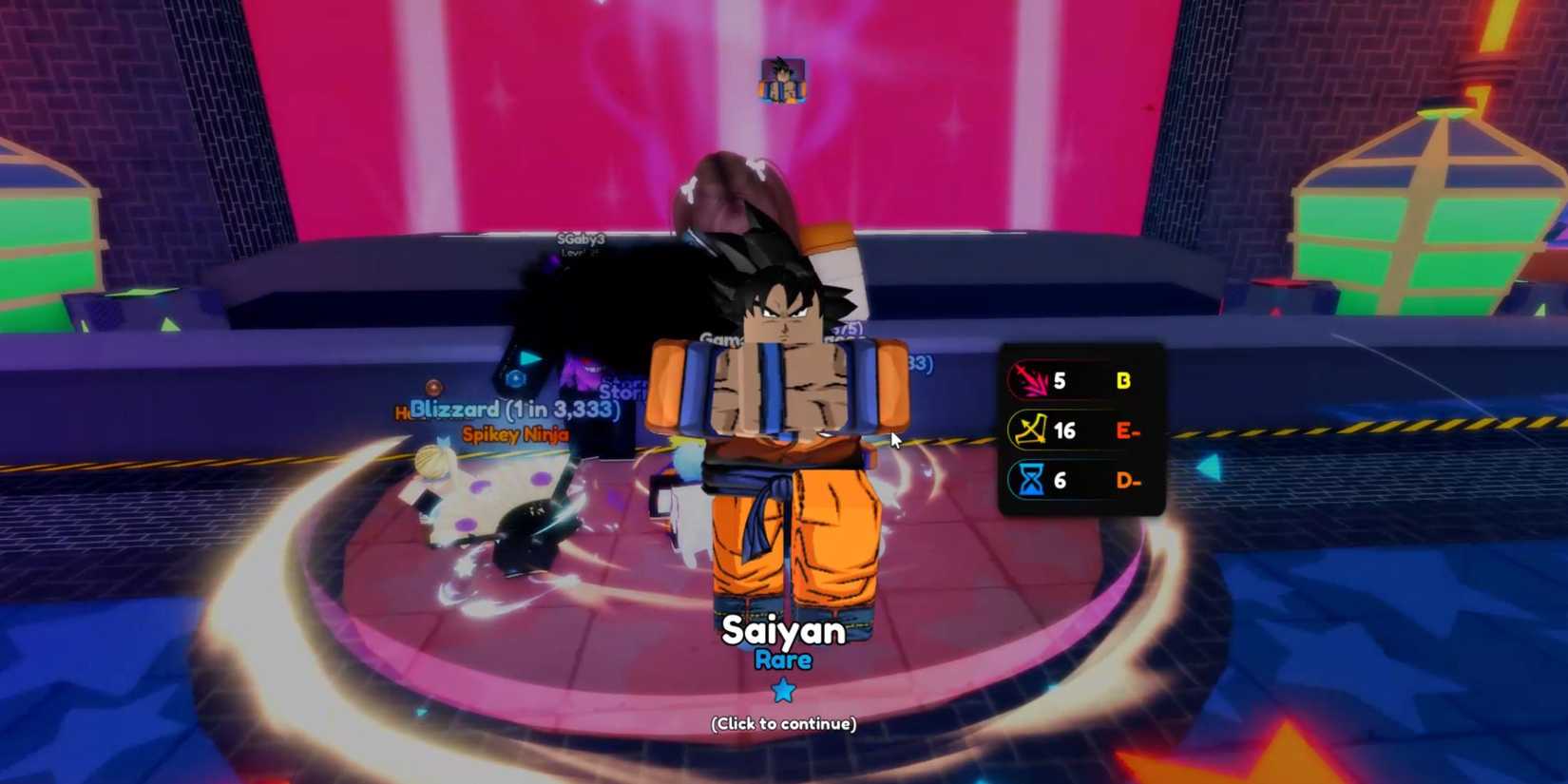 Anime Power Defense character