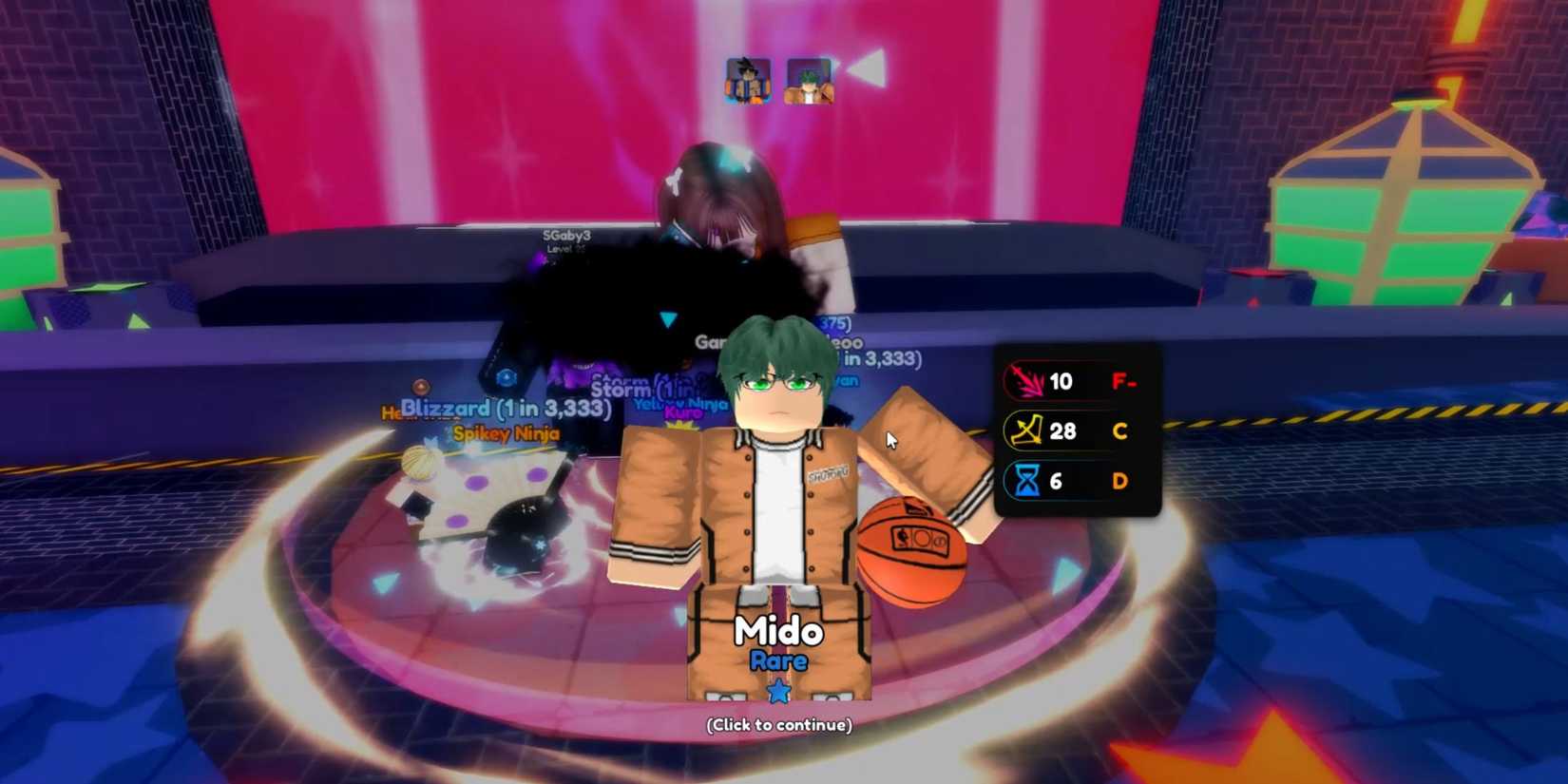 Anime Power Defense character