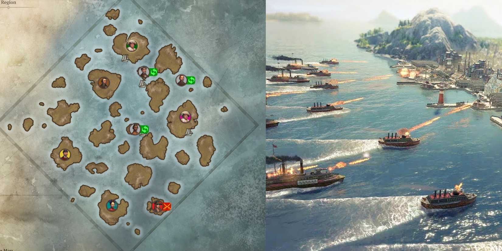 Anno 1800 best ​​​​​​​Map Seed 1800