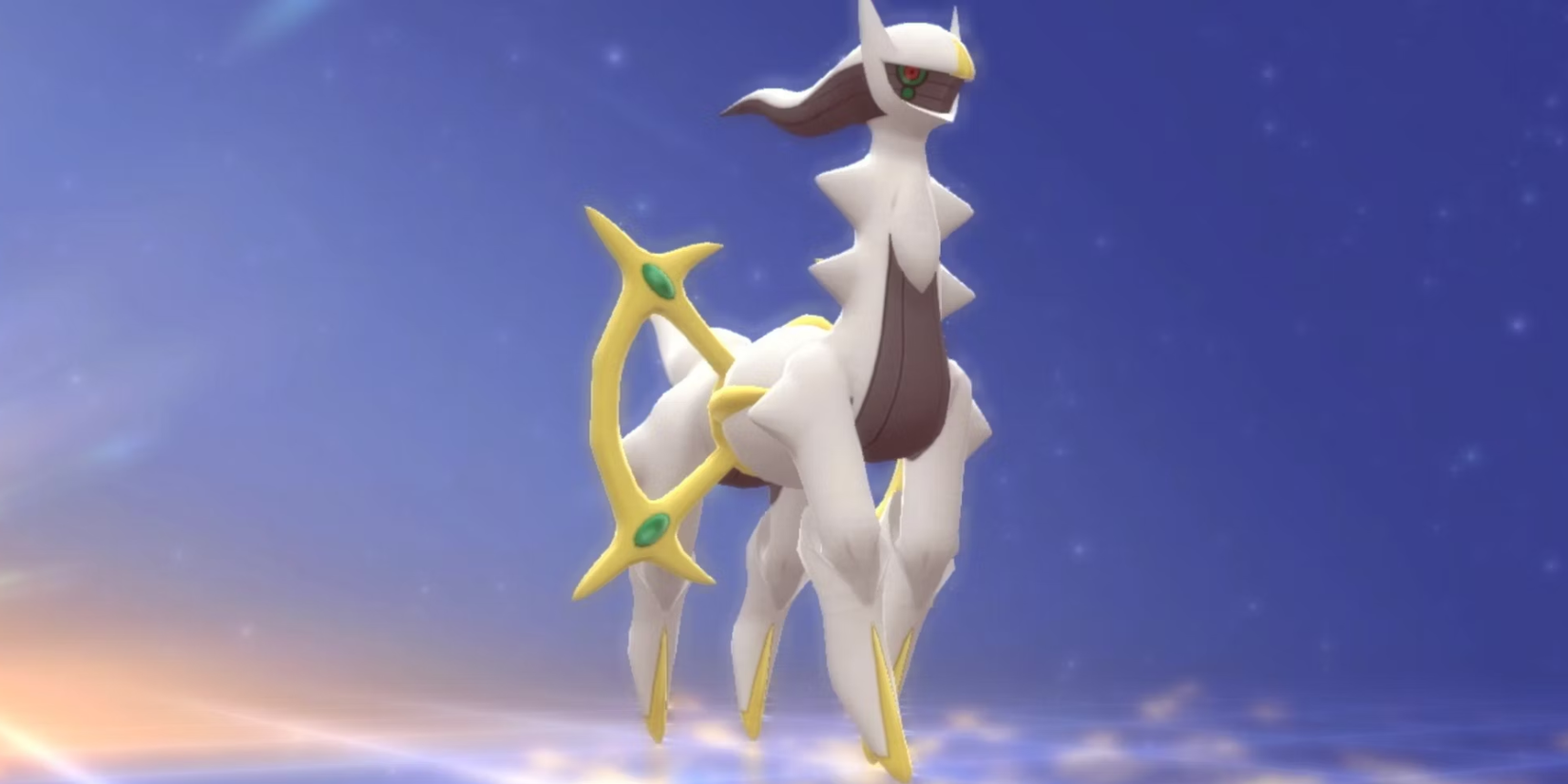Arceus in space in Pokémon Legends Arceus