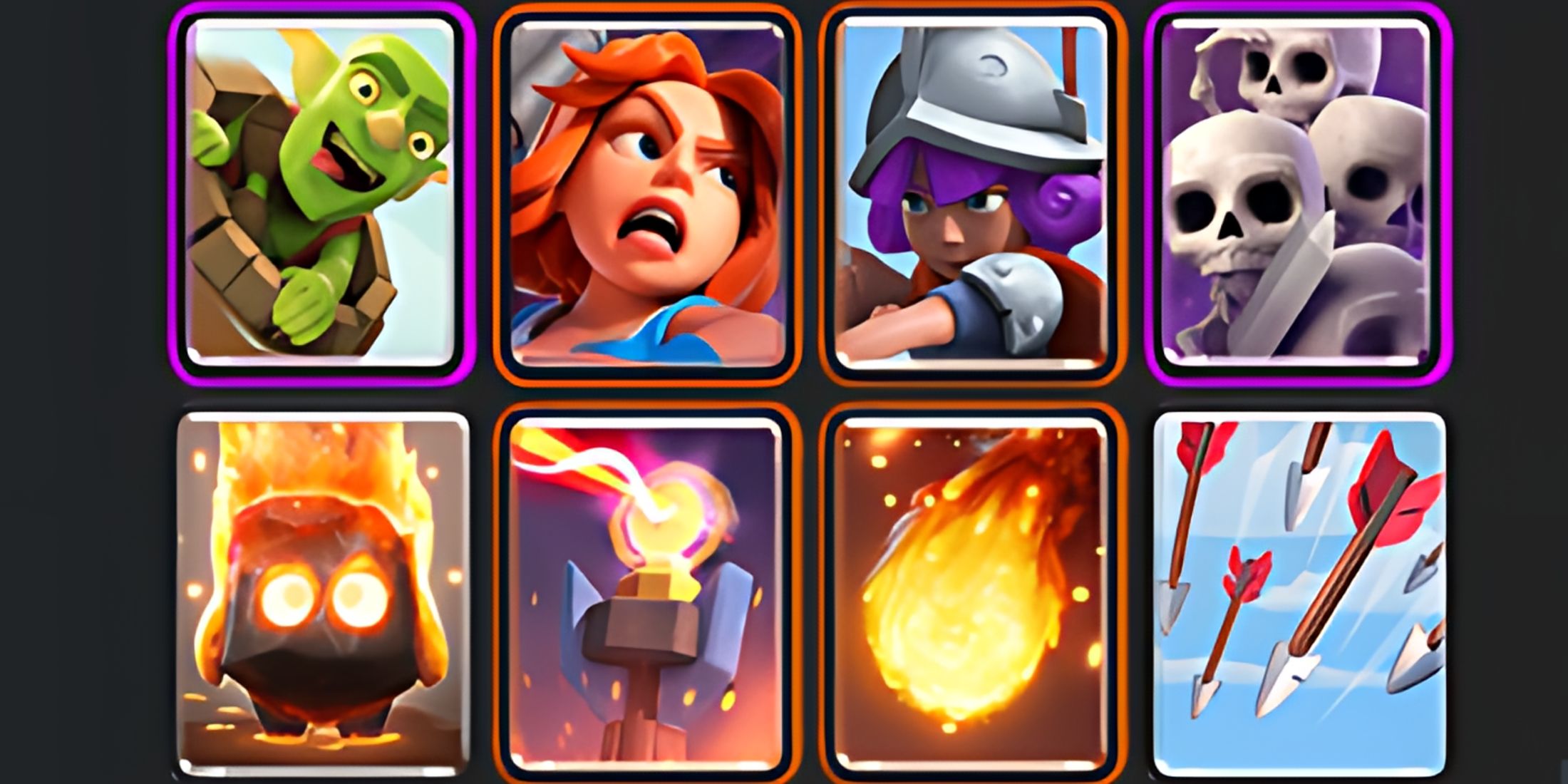 Arena 6 Inferno Valkyrie Bait Deck Clash Royale