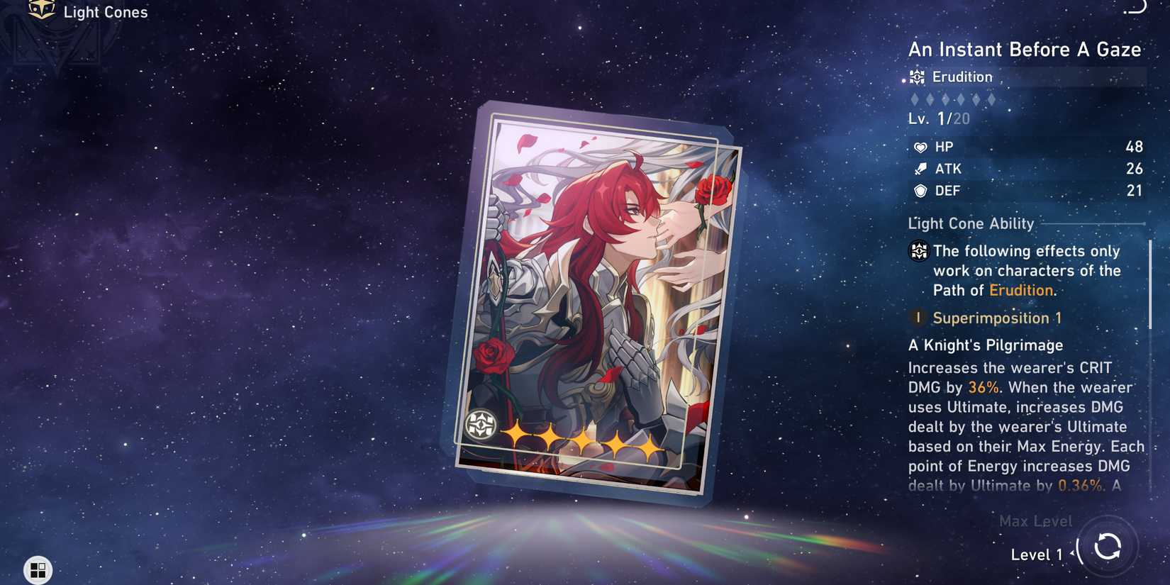 Honkai: Star Rail An Instant Before A Gaze Argenti