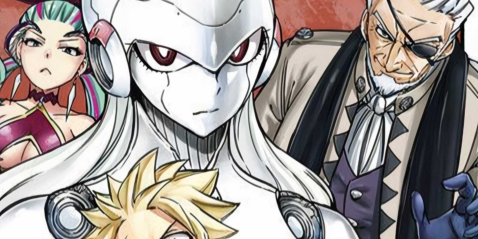 Athena, Signario Sister, and Duke Barbarosa Fairy Tail 100 Year Quest Vol 15 Cover