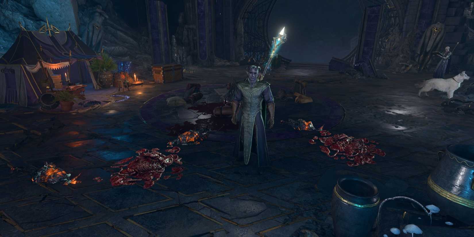 Baldur's Gate 3 Burned corpses