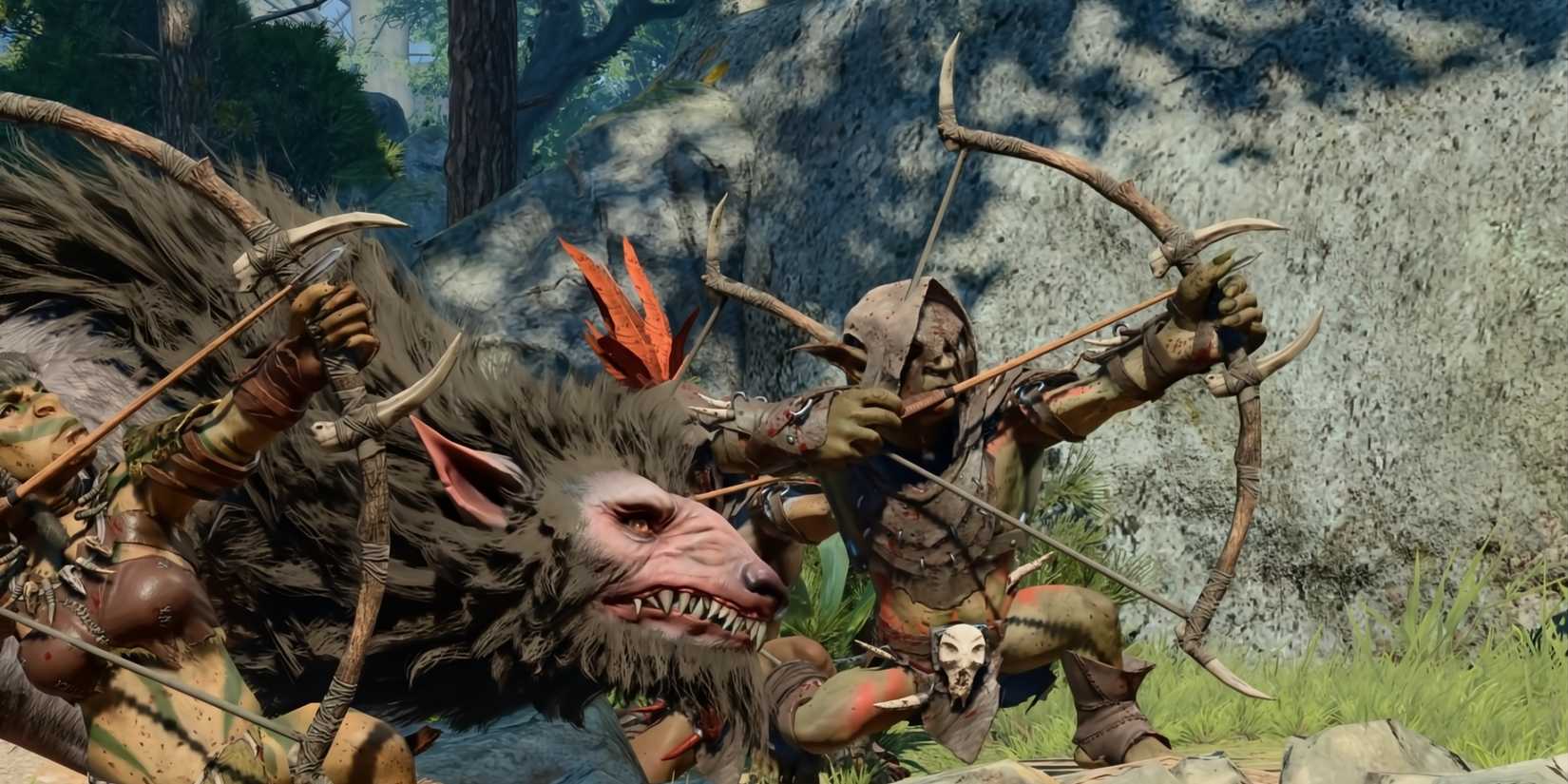 Baldur's Gate 3 Goblins And Worg