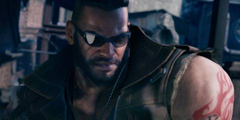 Barret in Final Fantasy 7 Remake