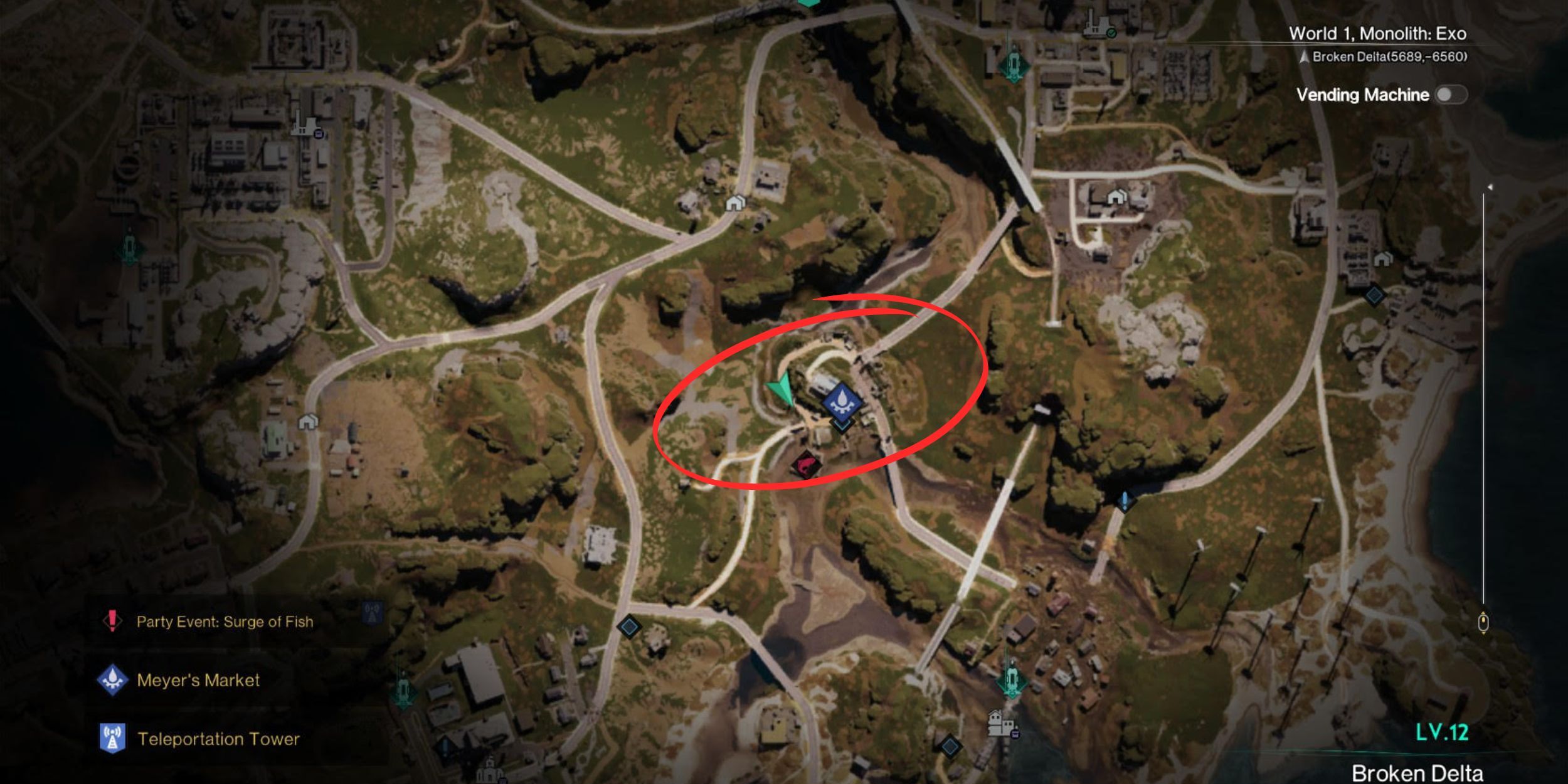 Beets, Potato and Cabbage Locations in Once Human