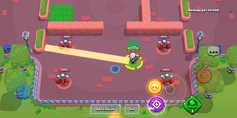 Belle aiming her super in Brawl Stars