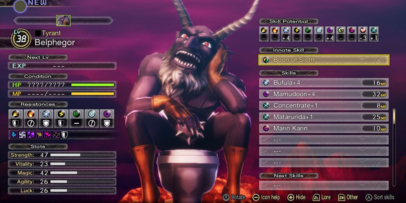 Belphegor shin megami tensei 5 vengeance smtv(2)