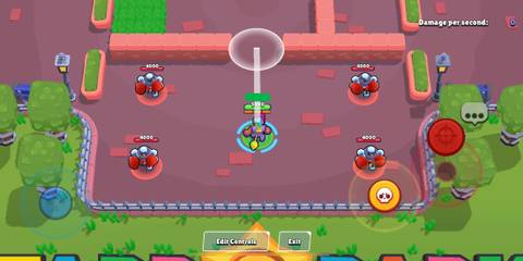 Berry aiming his attack in Brawl Stars