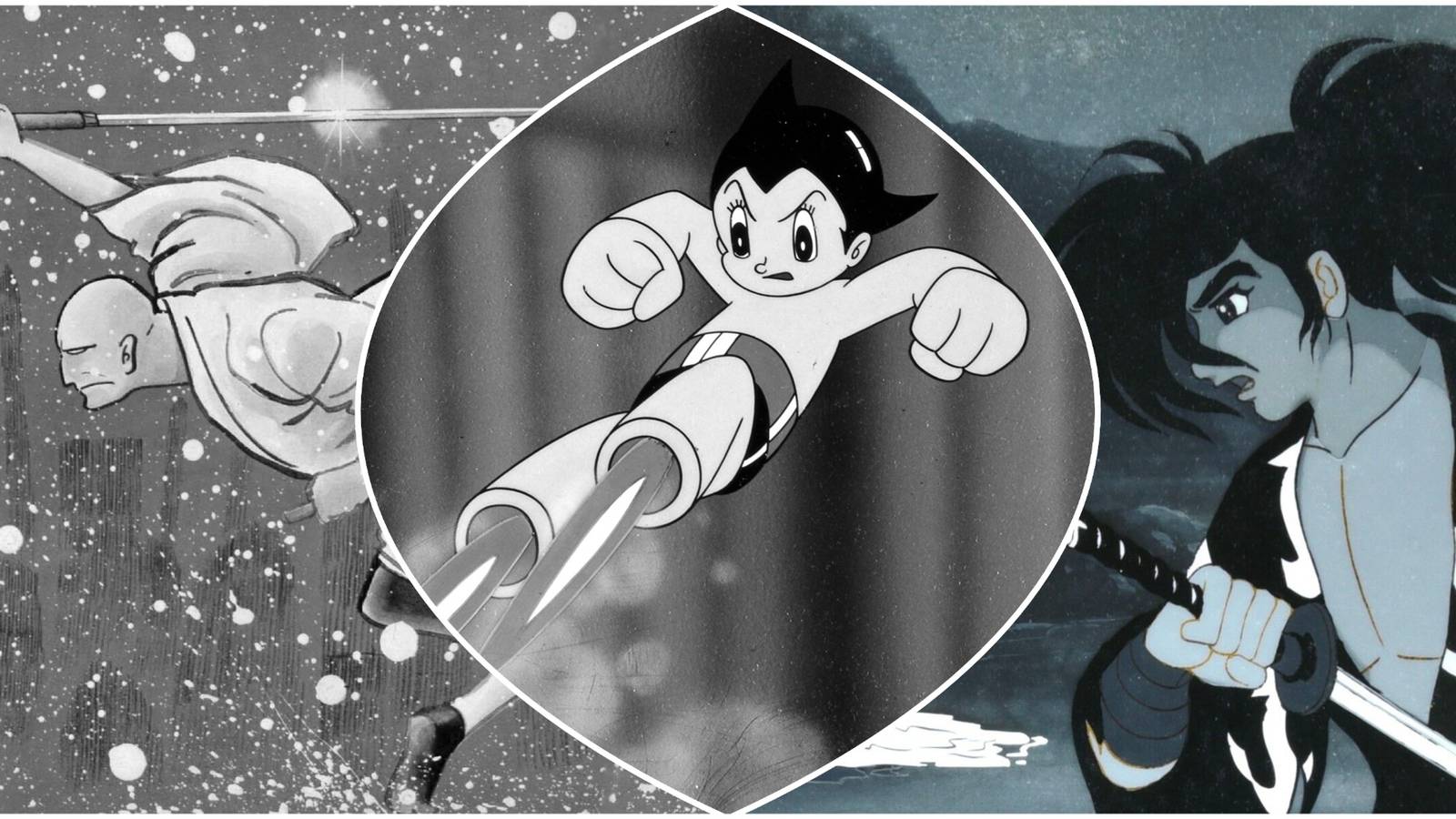 Best B&W Anime- Sabu & Ichi Astro Boy Dororo
