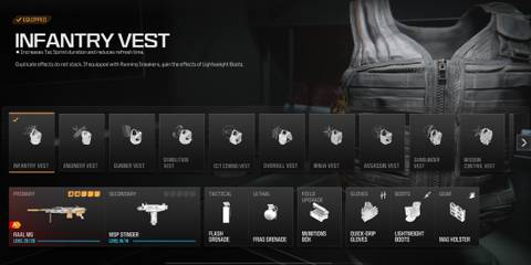 Screenshot showcasing the best Equipment Package for the JAK Protean RAAL MG in Modern Warfare 3  