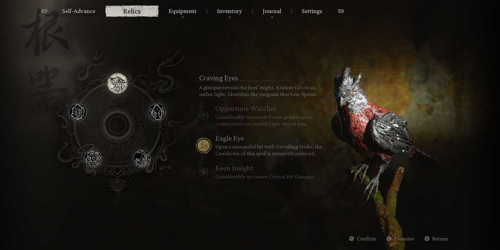 Black Myth Wukong Craving Eyes Relic