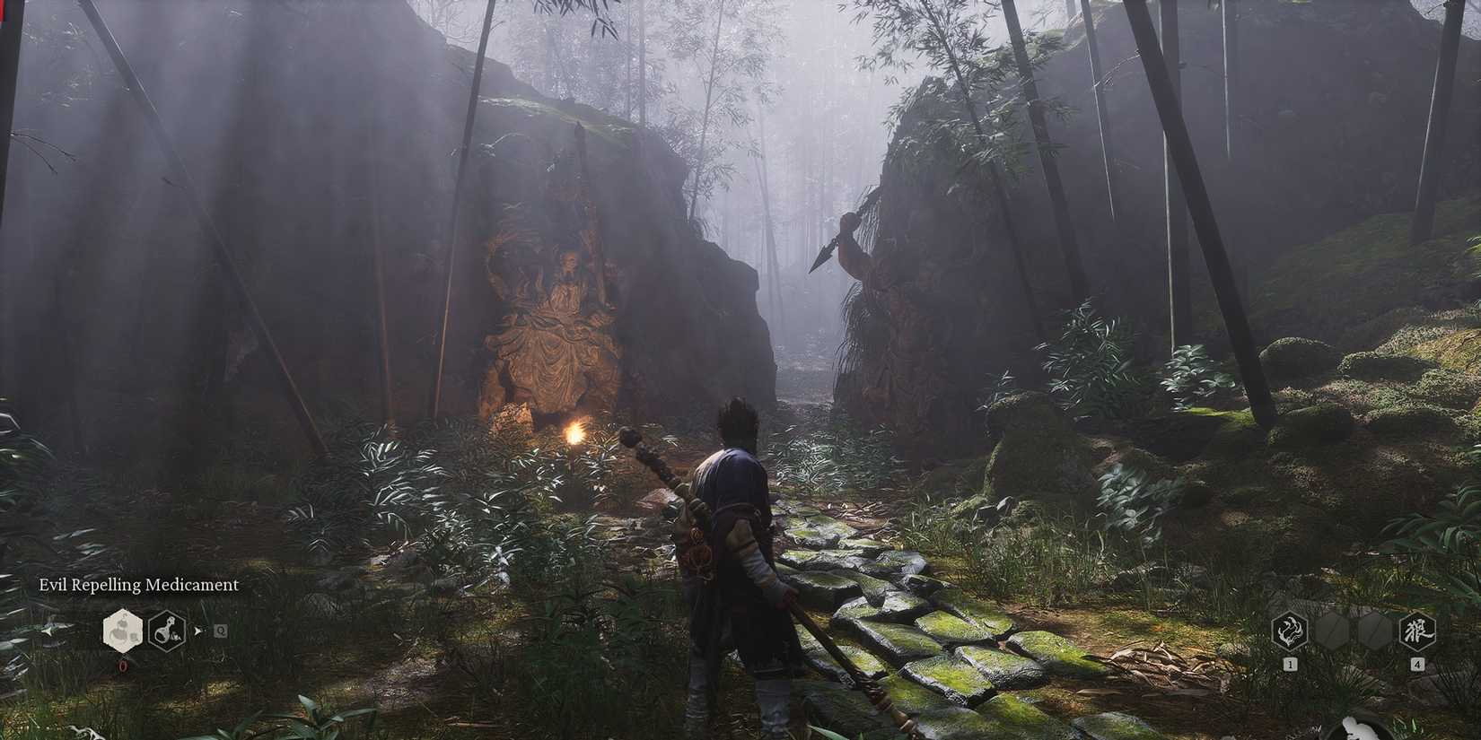 black myth wukong Guangmou Boss location