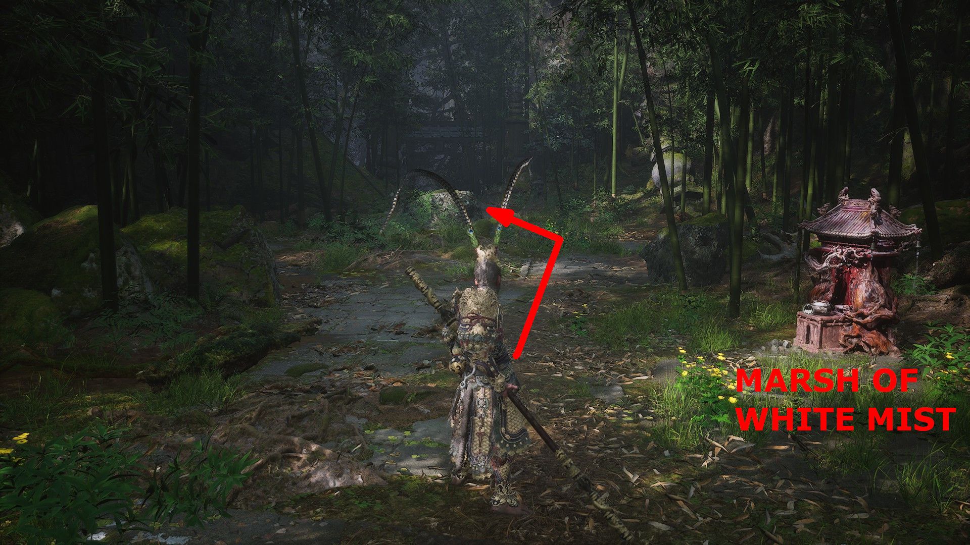 Black Myth Wukong: All Luojia Fragrant Vine Locations
