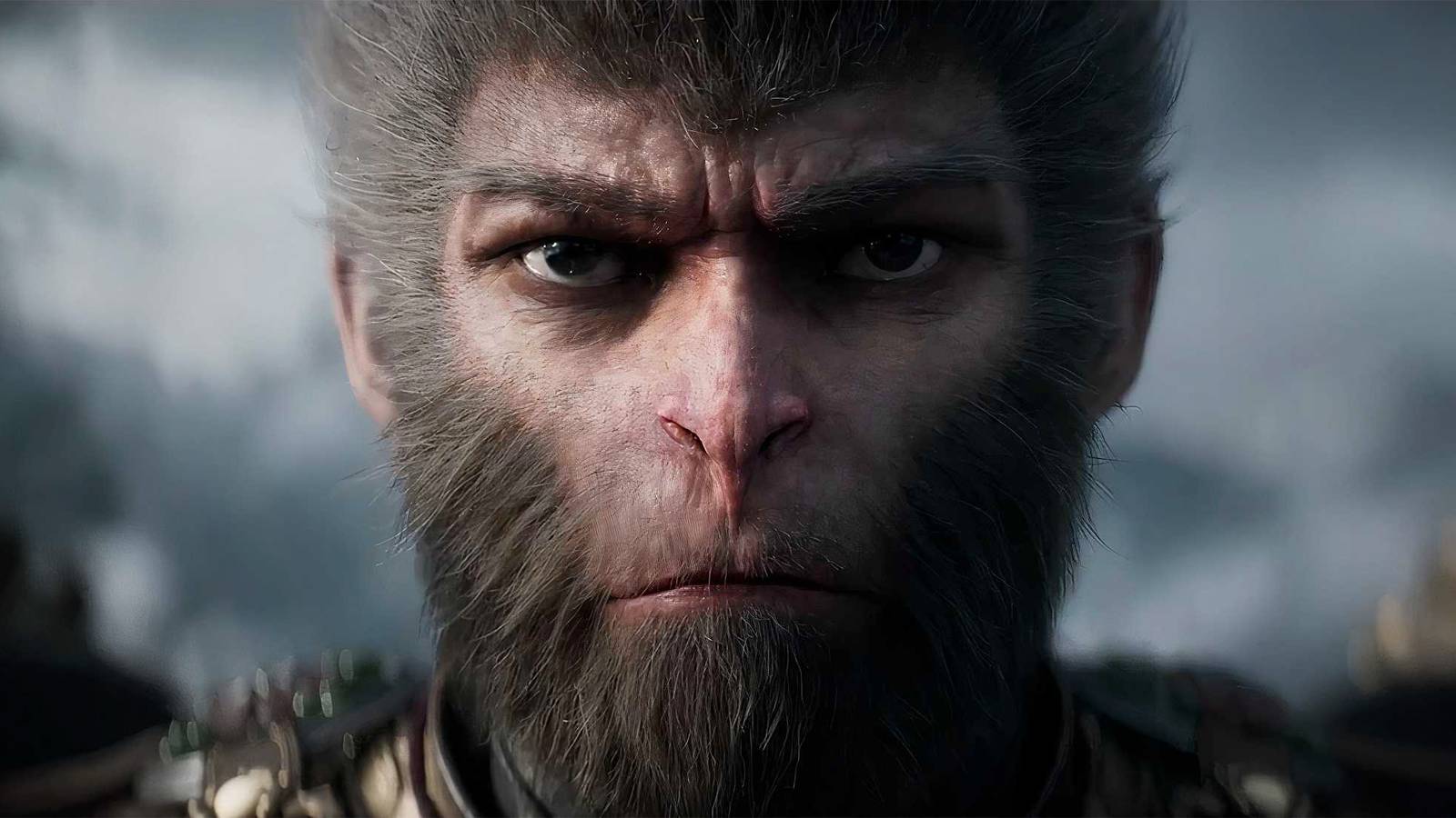 Black Myth Wukong protagonist close-up