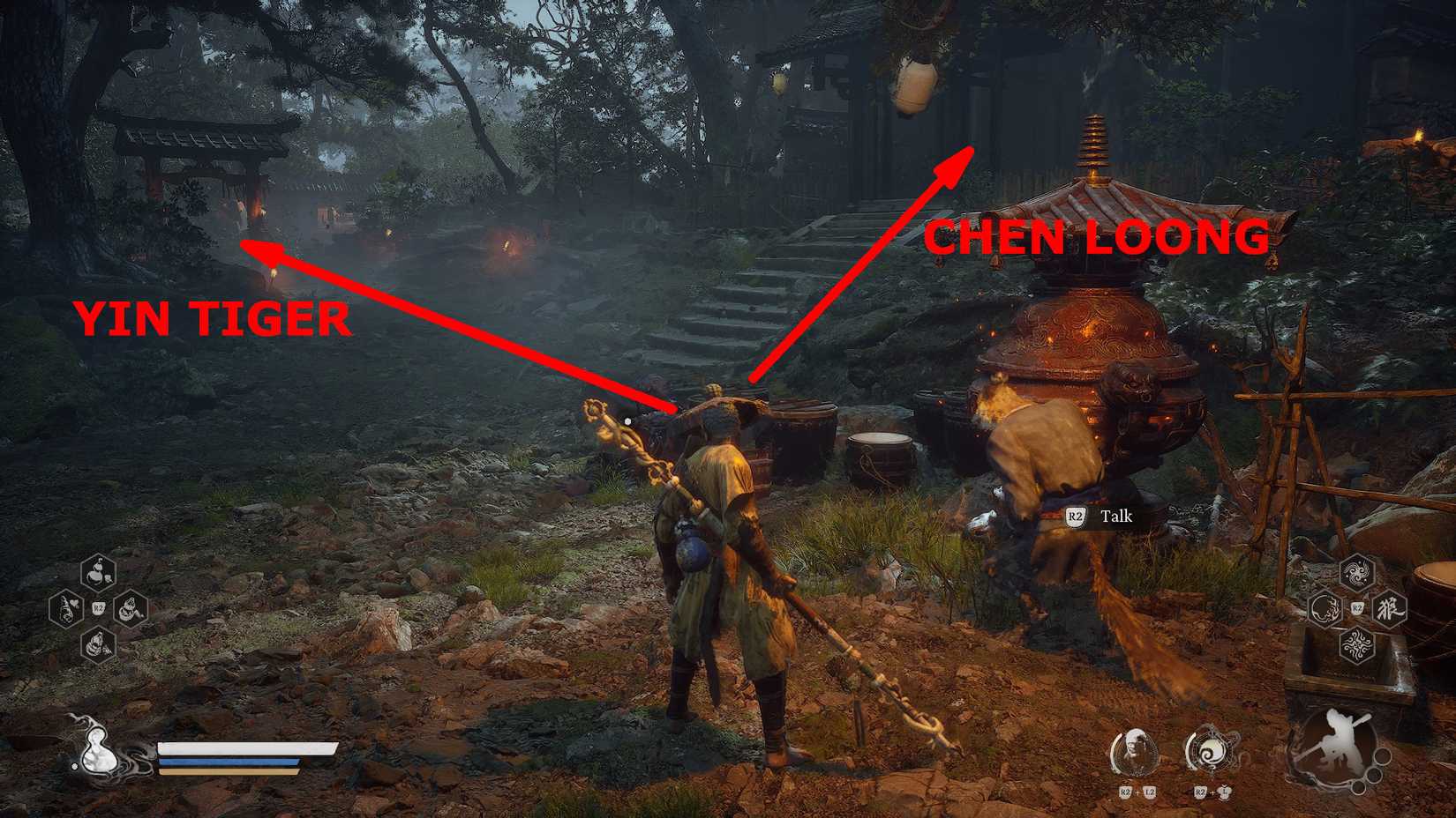 black myth wukong chen loong quest