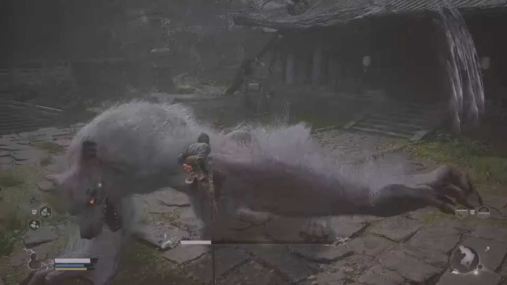 Black Myth Wukong_Pillar Stance vs Lingxuzi