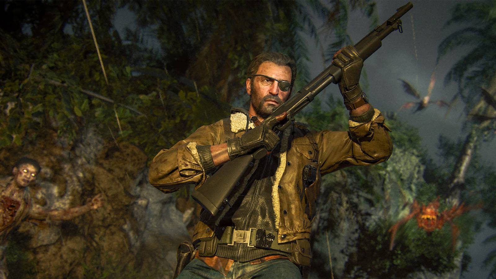 black ops 6 zombies carver holding shotgun-1