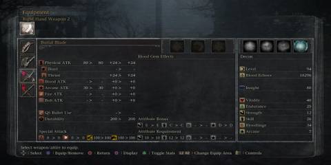 The Burial Blade In The Inventory 