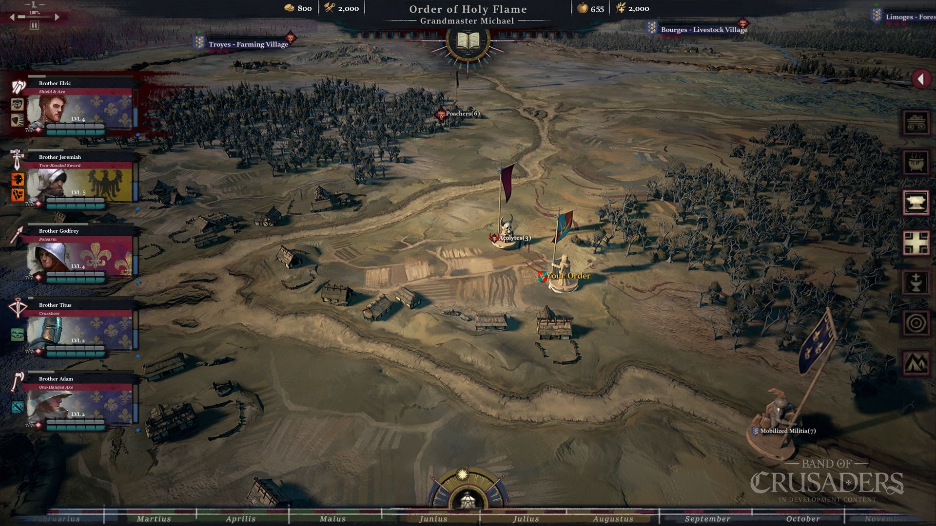 Band of Crusaders is an RTS Game Set in a Demon-Overrun Europe [PREVIEW]