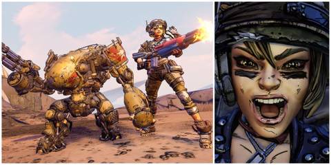 images from Borderlands 3 of Moze The Gunner Vault Hunter-1