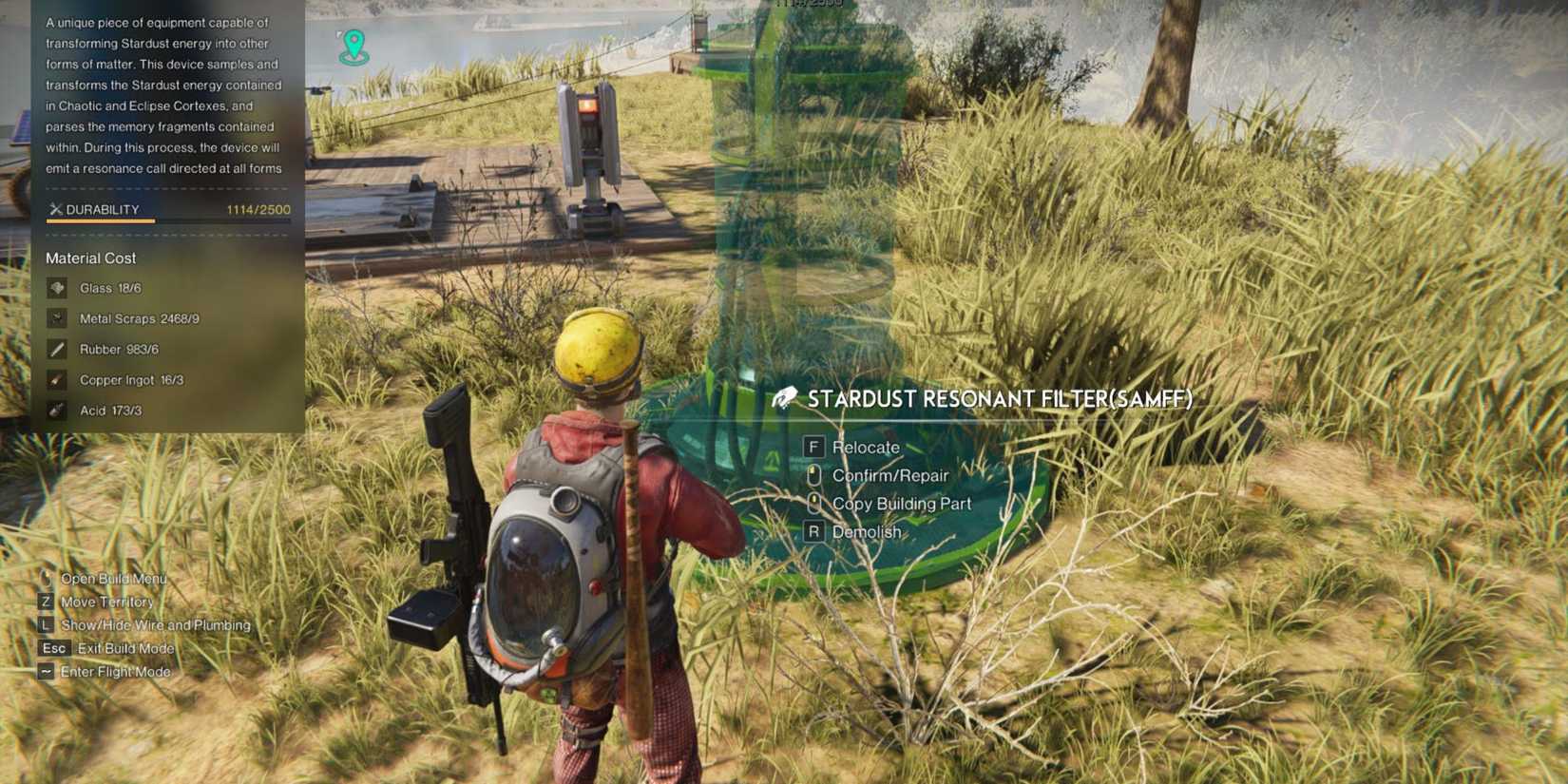 Stardust Resonant Filter in Once Human