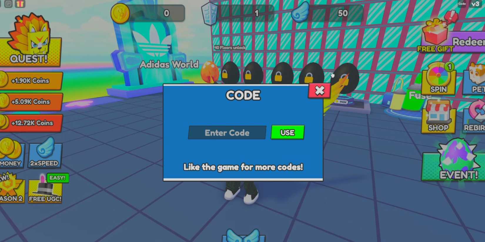 Roblox: Building Towers To Fly Farther Codes