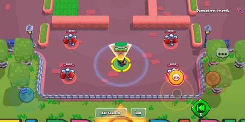 Buster aiming his super in Brawl Stars