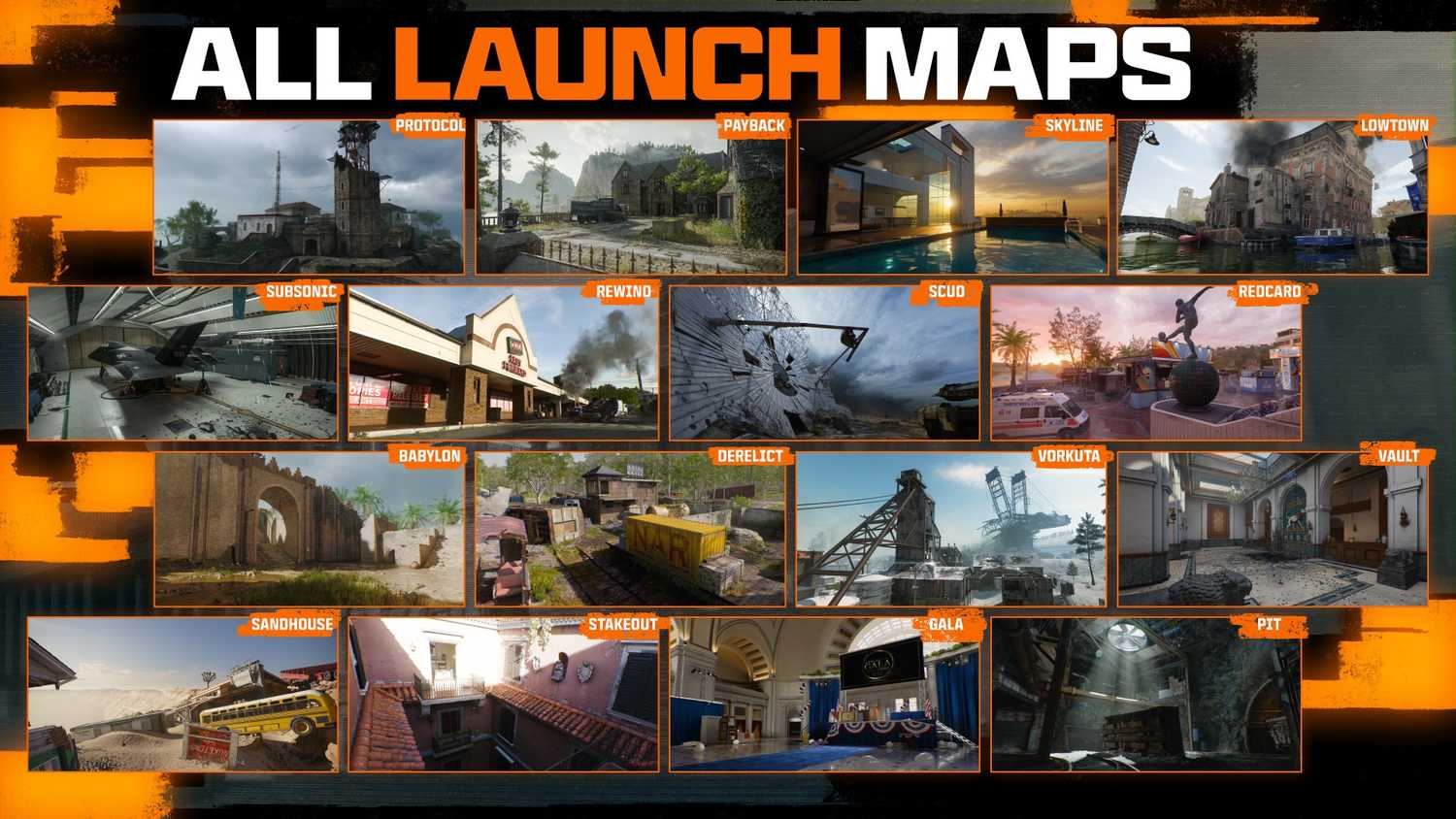 Cod Cw Maps Call Of Duty Black Ops Cold War Has Eight 6v6 Maps At Launch Cod Cold