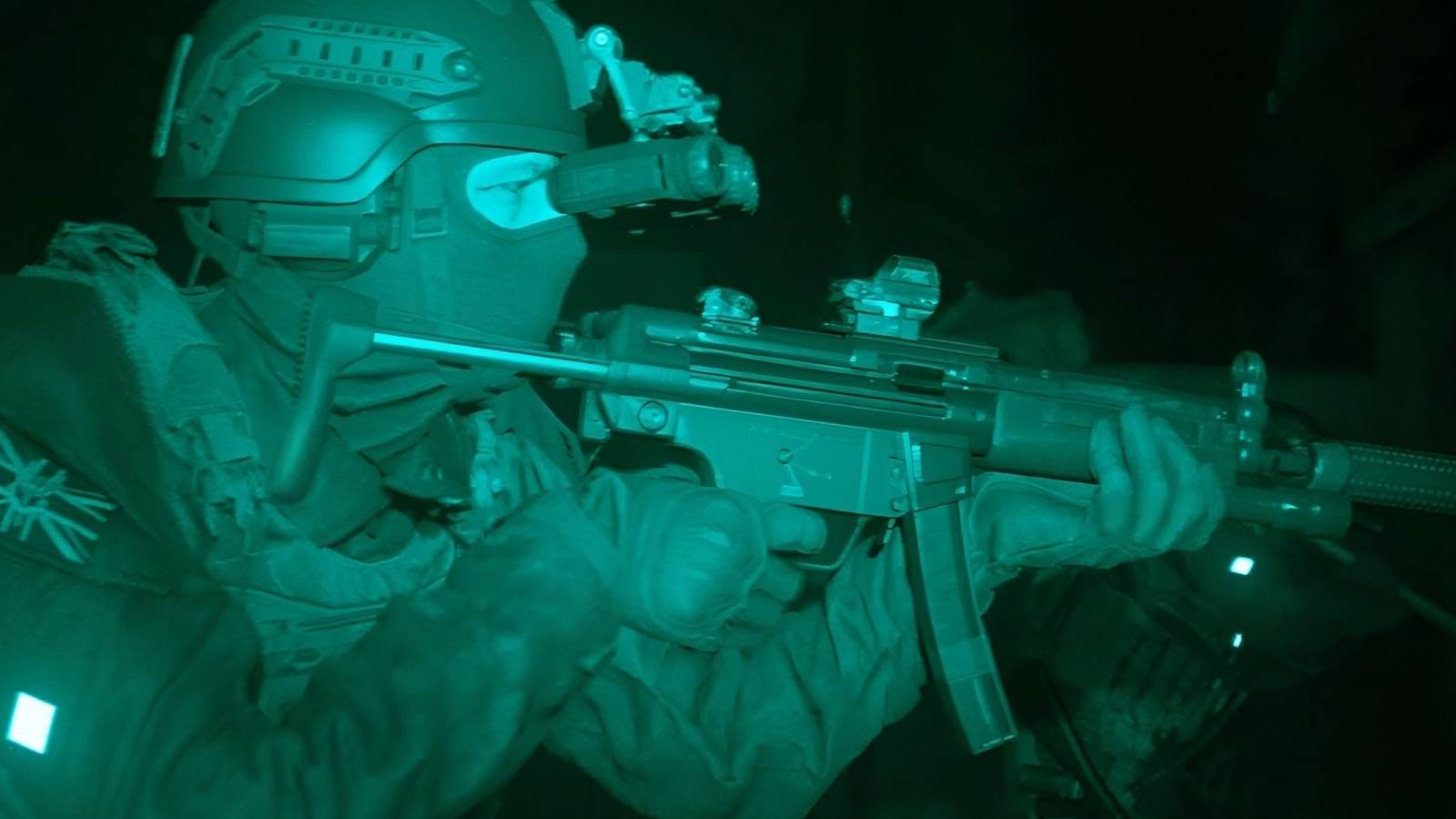 Night Vision mode in Call of Duty Modern Warfare