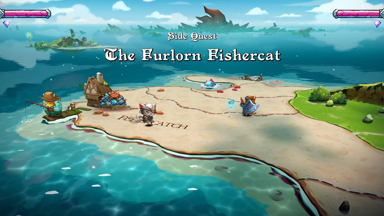 Cat Quest 3 Furlorn Fishercat Quest Guide All Legendary Catfish Locations