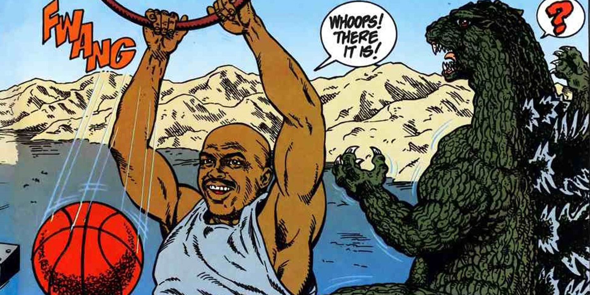 Godzilla vs. Charles Barkley, Explained