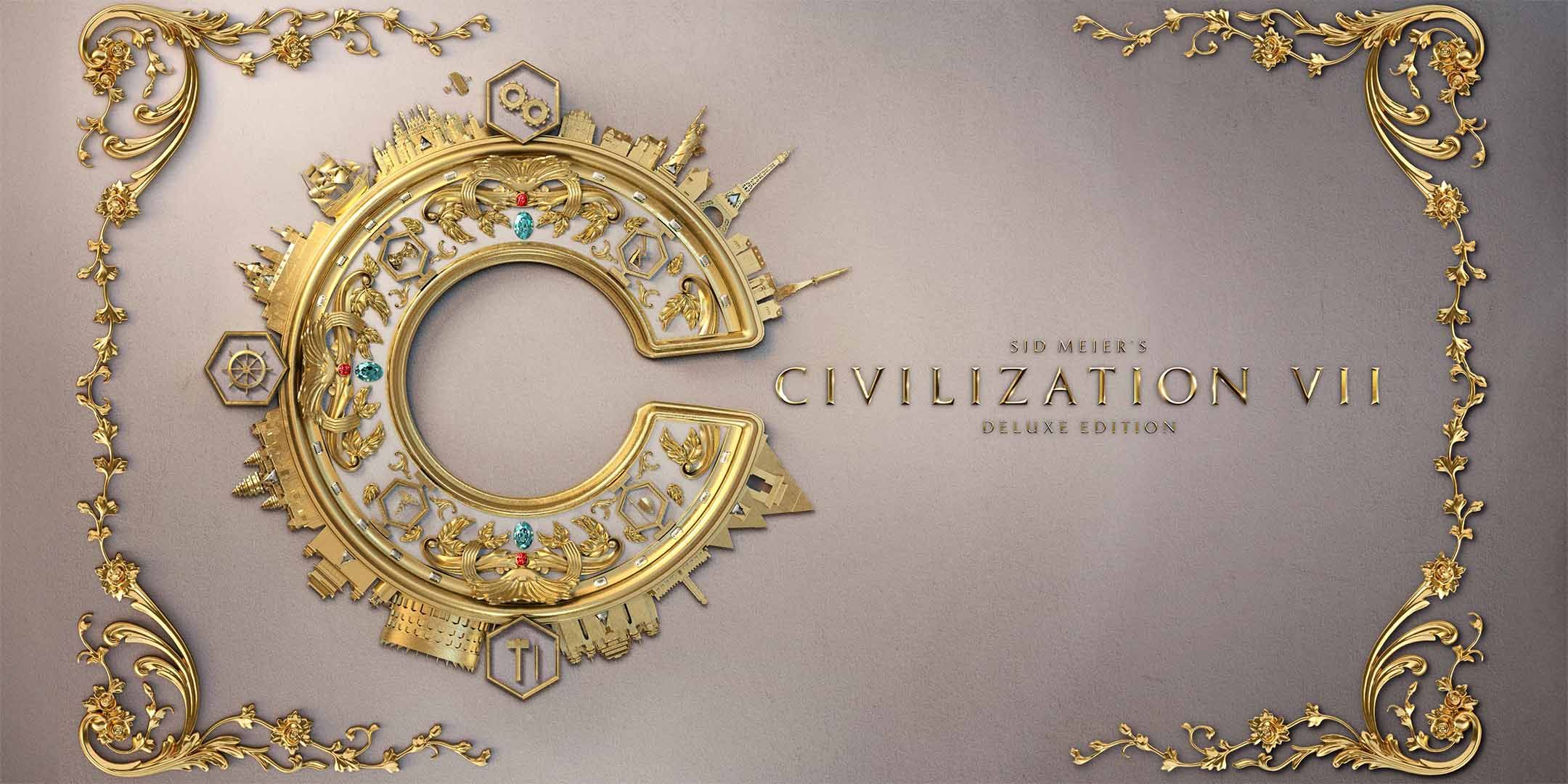 Civ 7 Deluxe Key Art