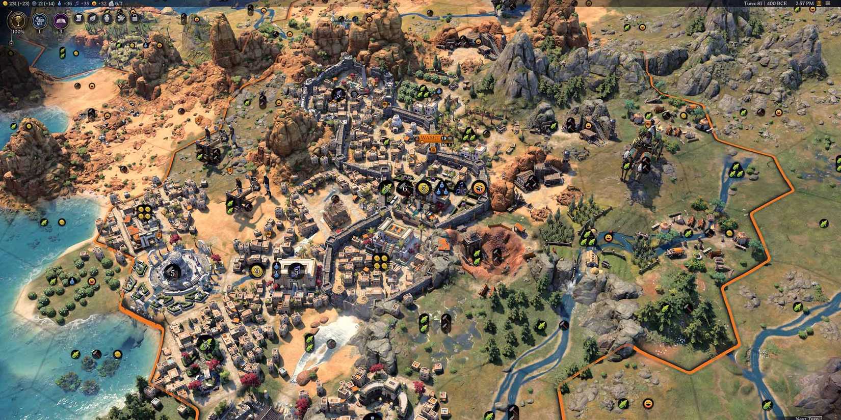 civ 7 egypt city