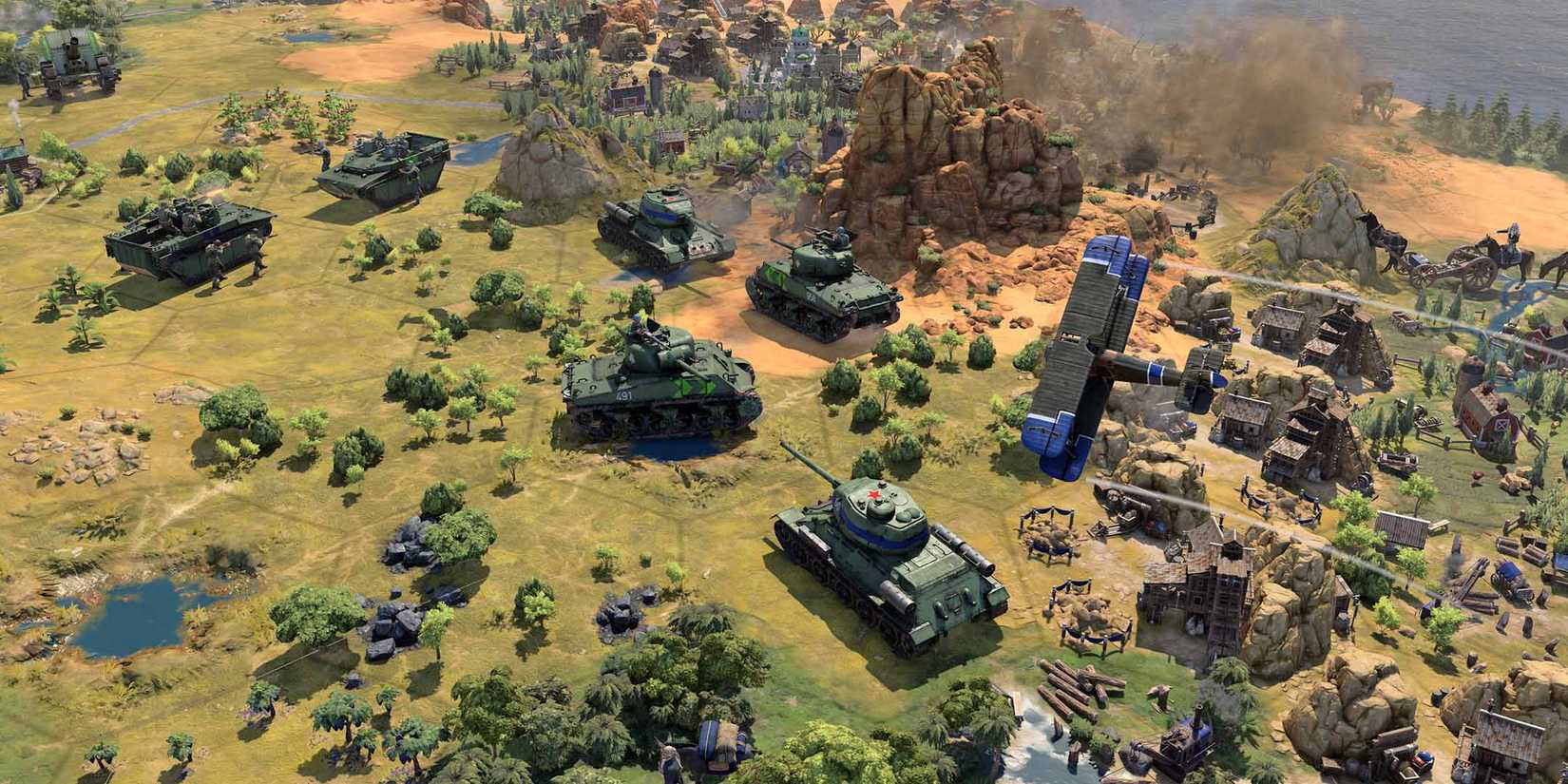 Civ 7 military battle