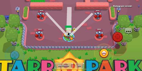 Clancy aiming his stage 3 attack in Brawl Stars