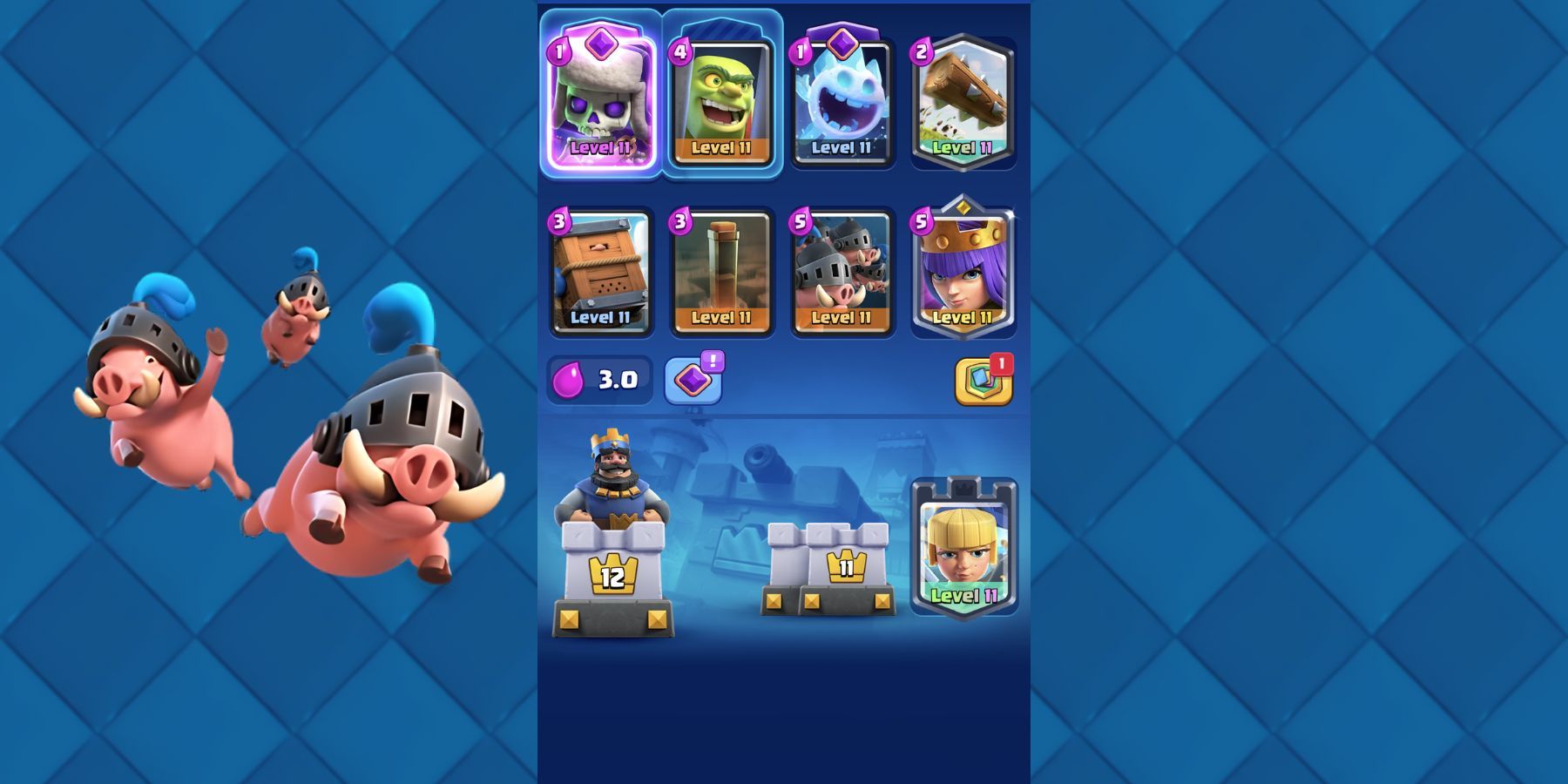 Clash Royale: лучшие колоды с Эво Гоблин Кейджем