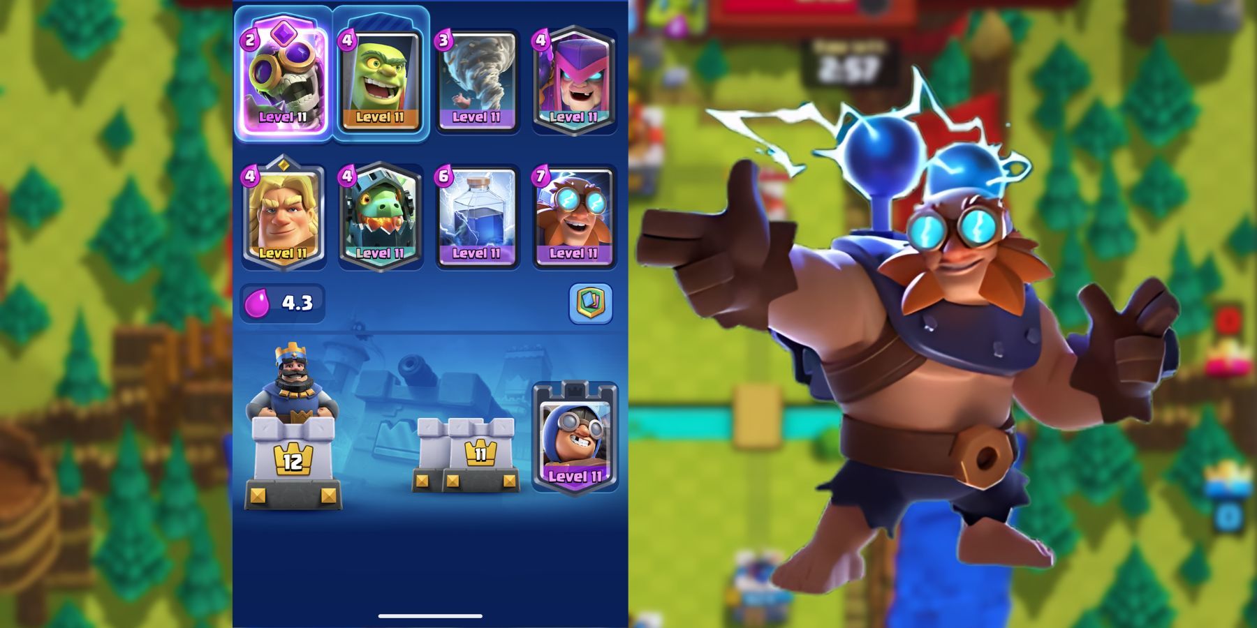 Clash Royale - Electro Giant - Golden Knight