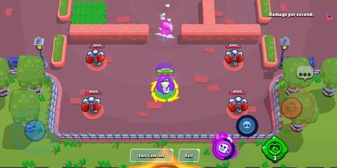 Colette returning from her hypercharge and her spirit follow her in Brawl Stars