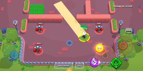 colette aiming her super in Brawl Stars