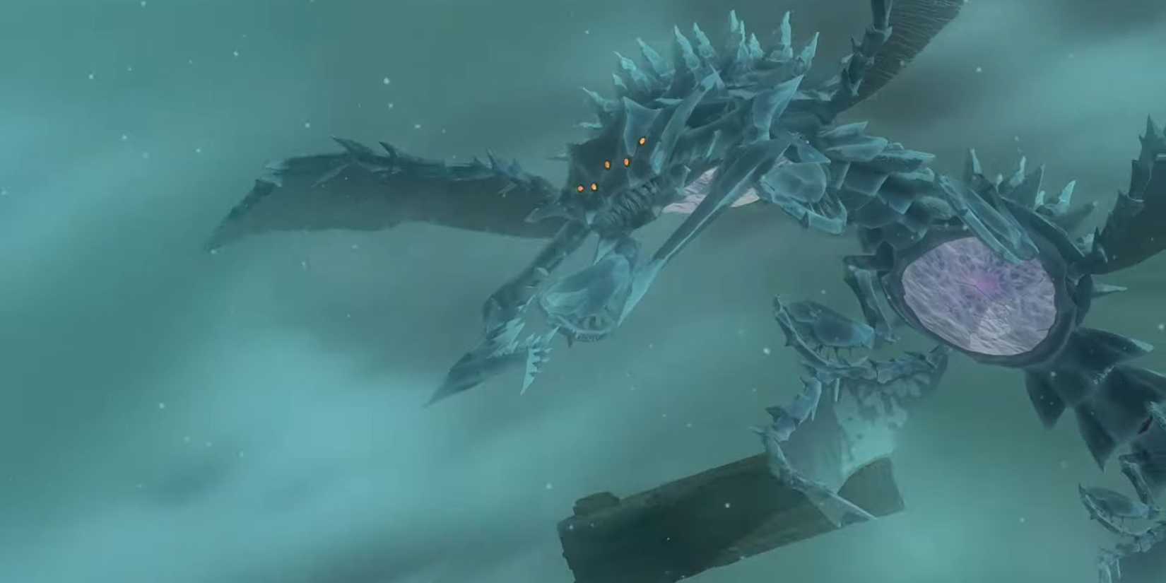 Colgera appears before Link and Tulin before their battle.