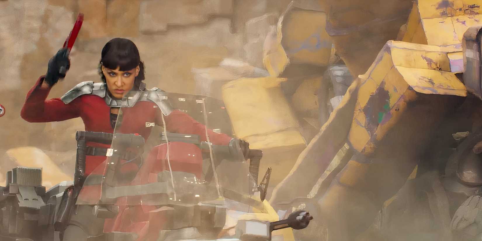 Commander Knoxx in the Borderlands movie