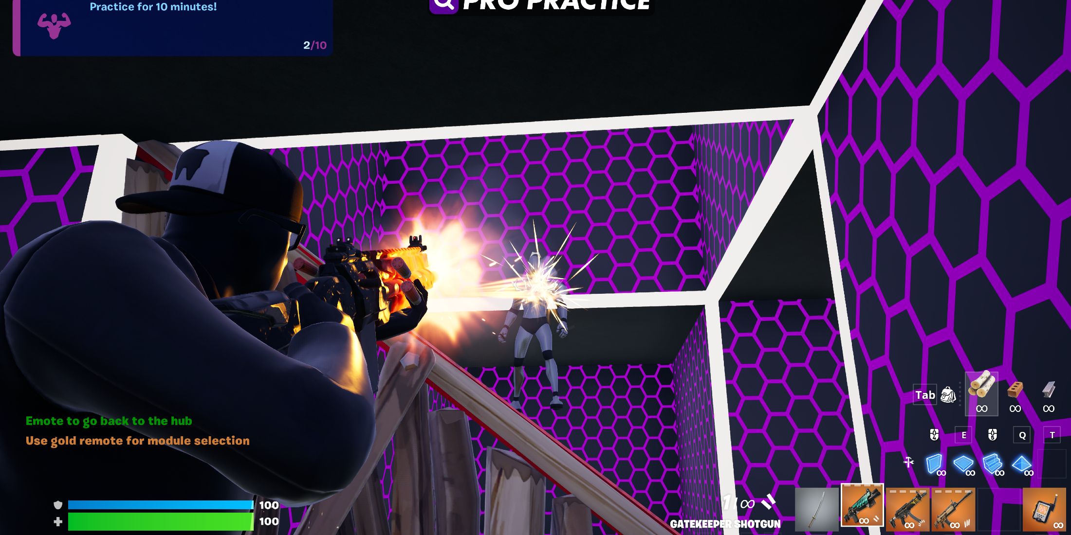 Best Aim Training Map Codes in Fortnite