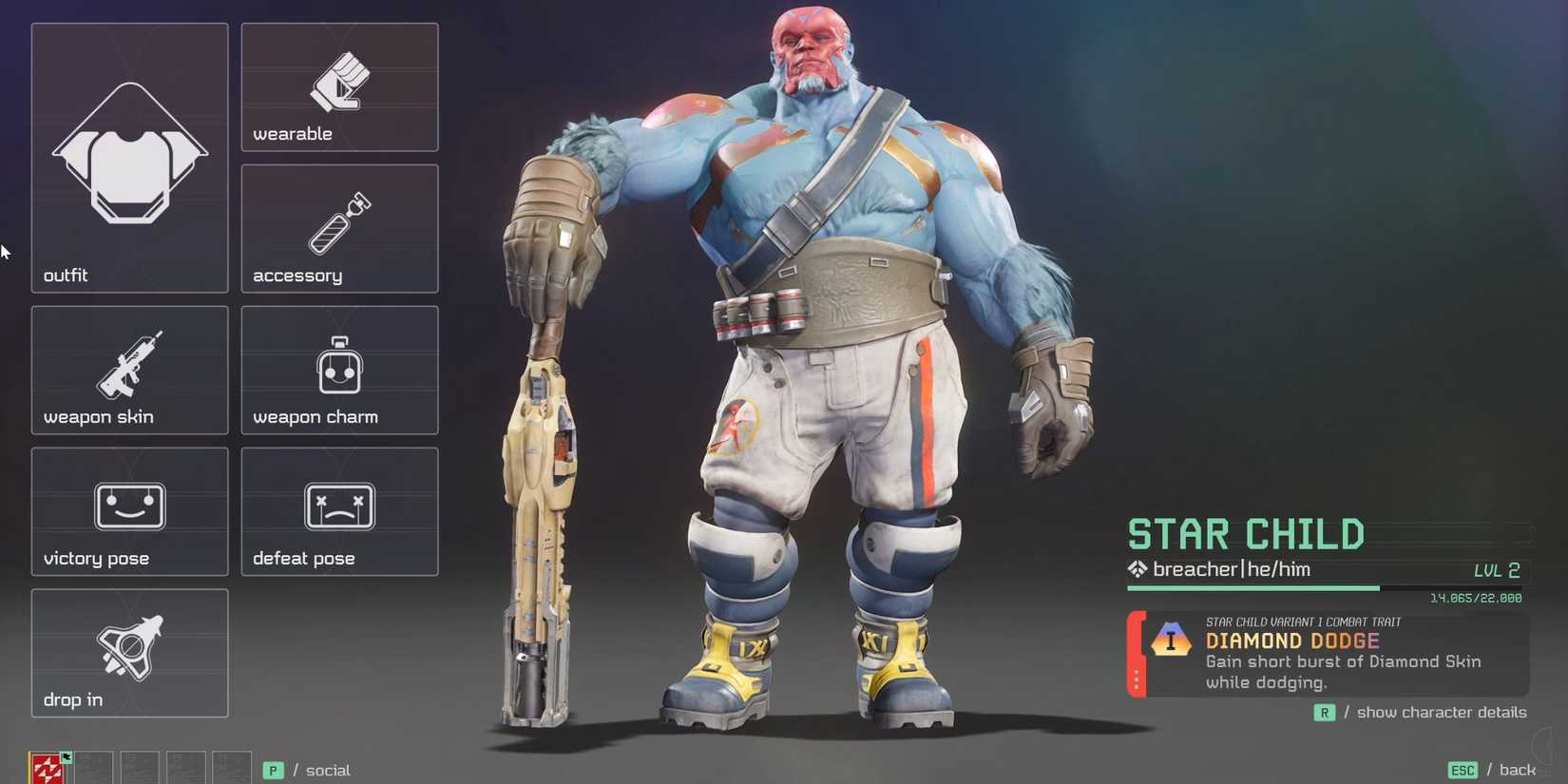 Concord Star Child Character Guide - Customization