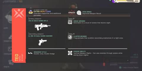 Concord Teo Variant II Abilties